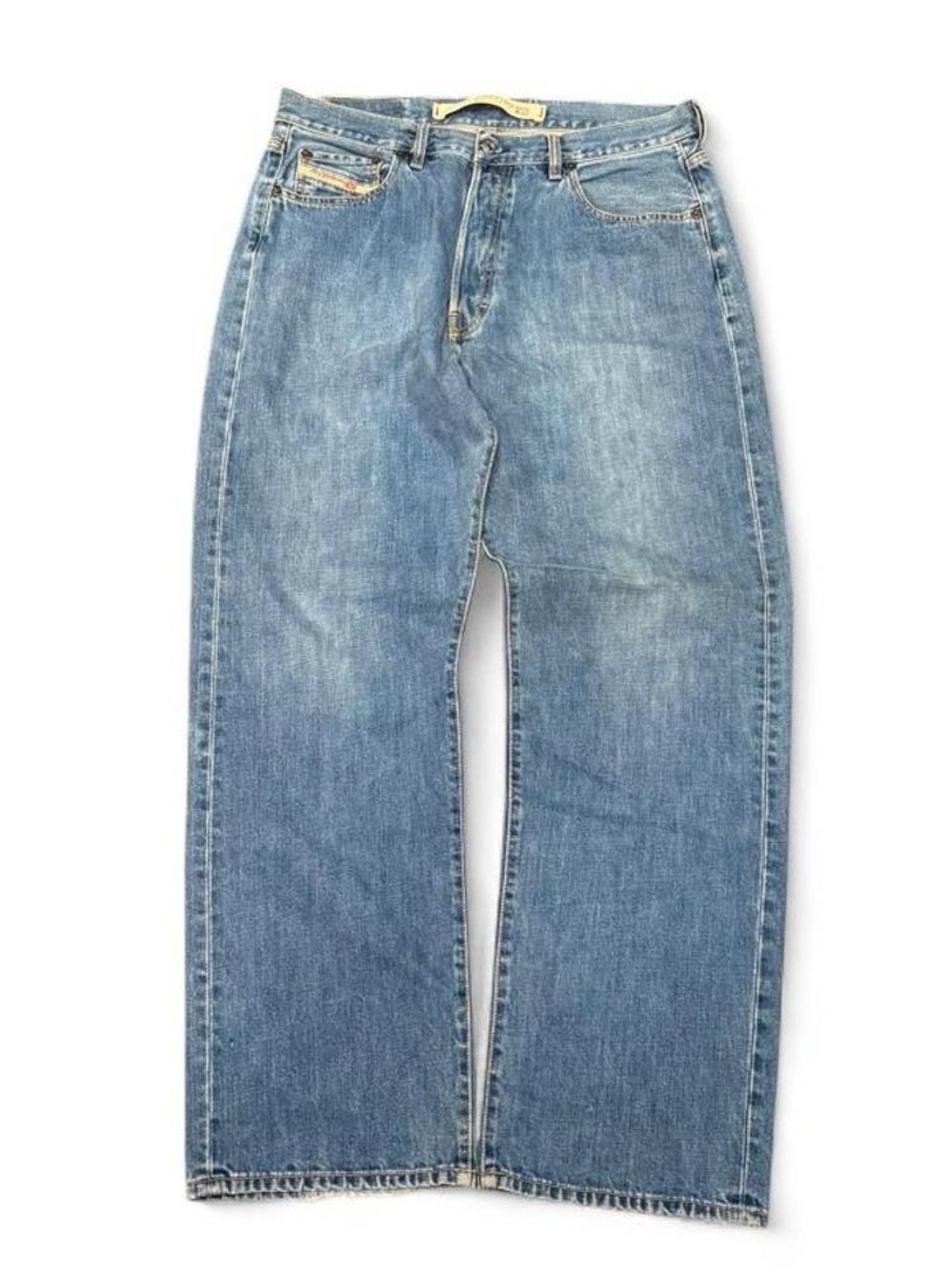 Vintage Diesel Sparker Faded Bootcut Jeans Made in Italy